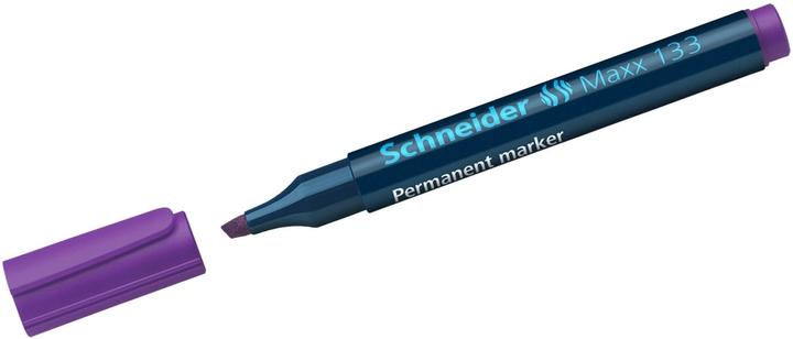 Actual product image Schneider Maxx 133 permanent marker, 1+4 mm, violet (Violet, 4 mm, 1 x)