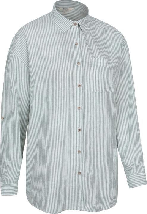 Actual product image Mountain Warehouse Womens/Ladies Santiago Stripe Oversized Shirt (32)