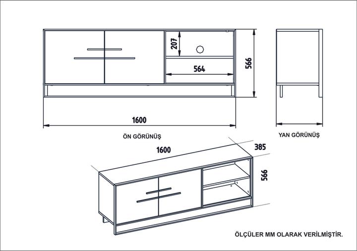 Produktbild Hanah Home Clover (56.60 x 38.50 x 38.50 cm)