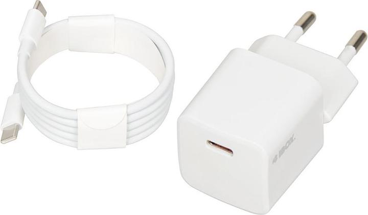 Image du produit iBox Chargeur de voyage I-BOX C-38 PD30W, blanc (30 W, 1 portion)