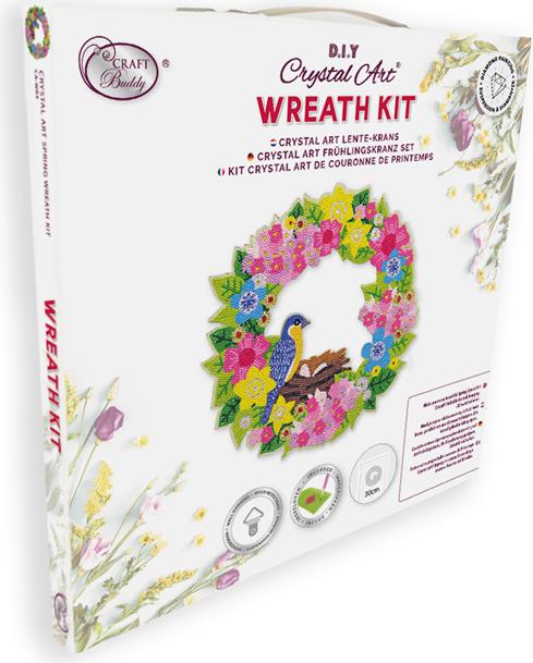 Produktbild Craft Buddy Christmas Princess 30cm Disney Crystal Art Wreath