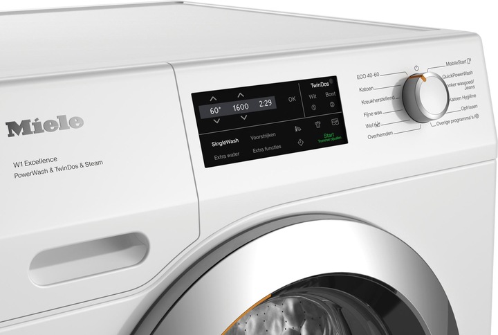 Actual product image Miele Waschmaschine WEJ895 WPS PowerWash&TwinDos&Steam (9 kg, Right)