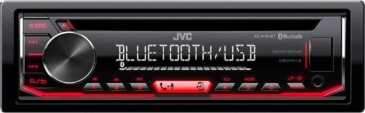 Image du produit JVC KD-R794BT CD USB-MP3 WMA-Radio avec entrée AUX