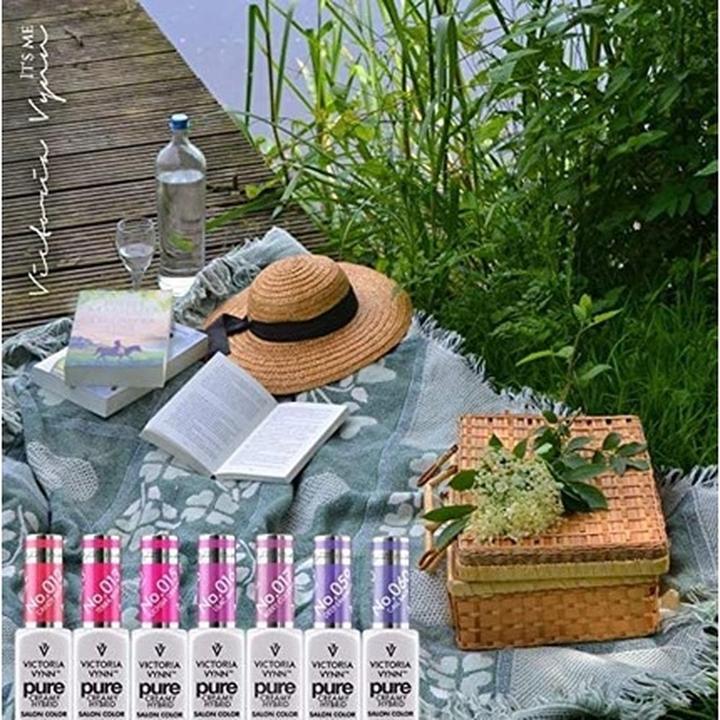 Image du produit Visconti Di Modrone Victoria Vynn Pure Creamy Hybrid Manicure Soak Off UV Led Nail Gel Polish 8ml 013 (Rose, Vernis à ongles effet gel)