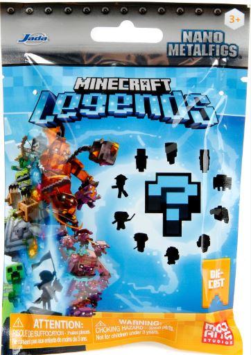 Image du produit Jada Minecraft Blind Pack Nanofigs 12-sort.