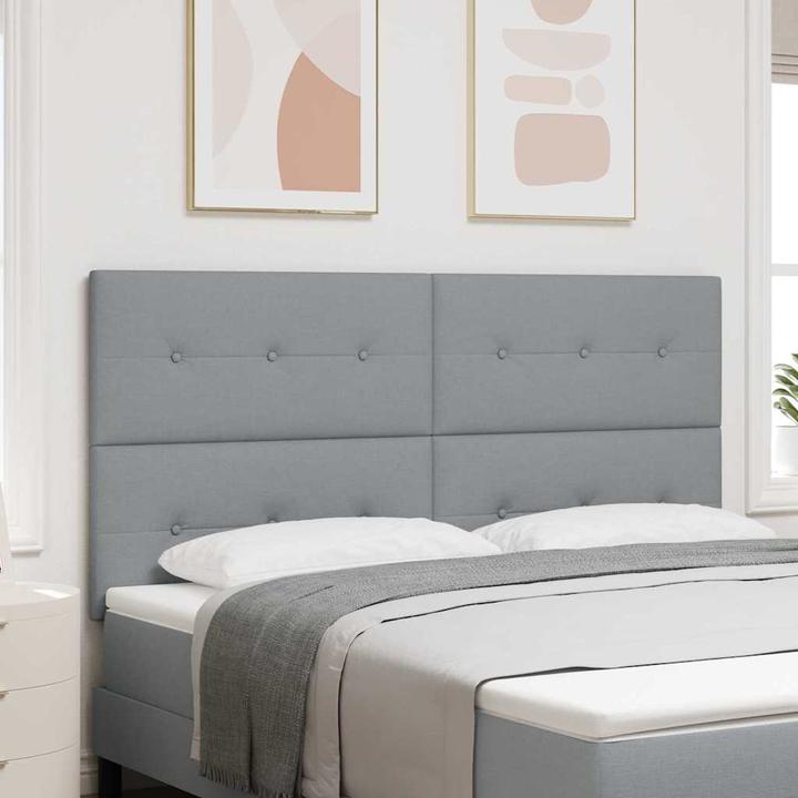 Produktbild vidaXL Polstertes Bett Kopfteil (7 x 180 x 128 cm)