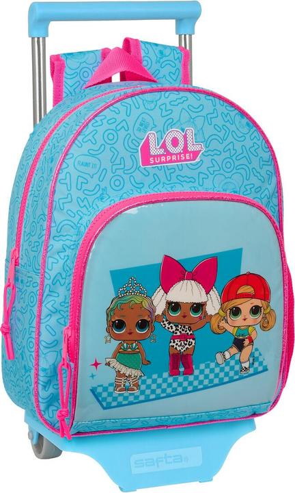 Produktbild L.O.L. Surprise! Schulrucksack mit Rädern Surprise! Divas Blau 28 x 34 x 10 cm