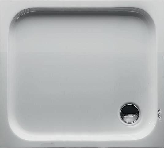 Produktbild Duravit Rechteck-Duschwanne D-CODE mit Antislip, weiss 900x800x85mm