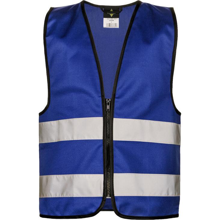 Korntex, Warnweste + Warnshirt, Kinderfunktionsweste mit Reissverschluss (S)