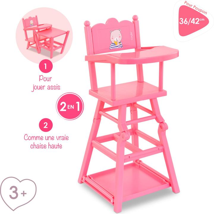 Actual product image Corolle MGP 2in1 high chair