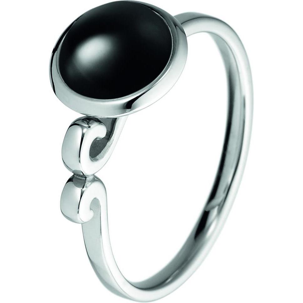 Xen, Ring, Ring mit 8 mm Onyx, (55)