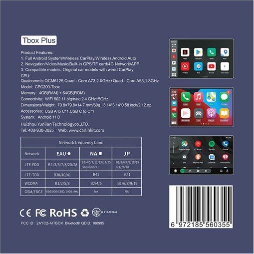 Produktbild Carlinkit TBox-Plus 4