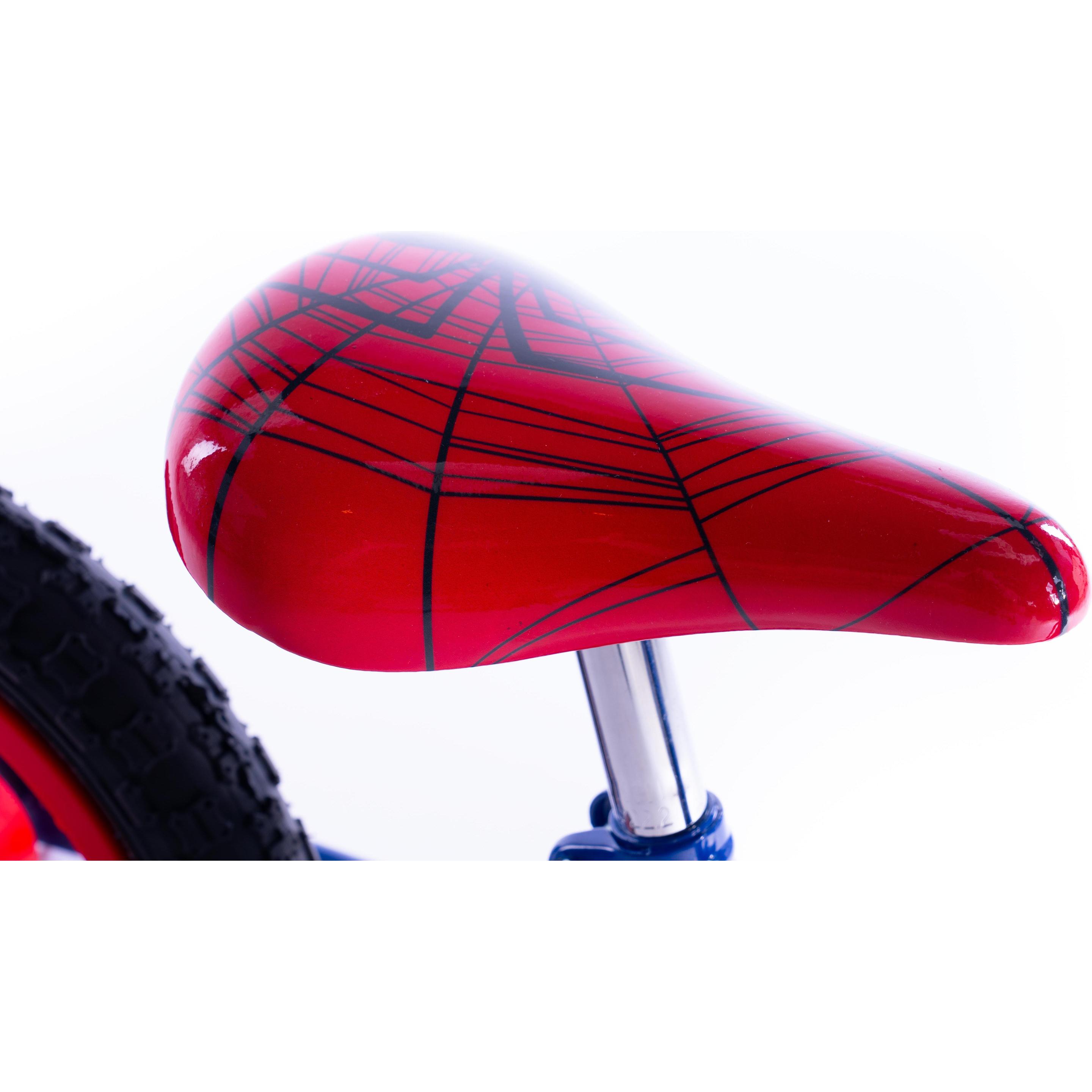 Thumbnail - ‎Huffy Huffy Spider-Man 12 Zoll Laufrad, Rot/Blau (12")