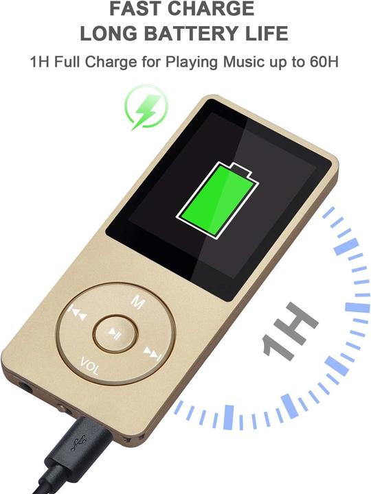 Actual product image Covvy Slim Music Player (8 GB)