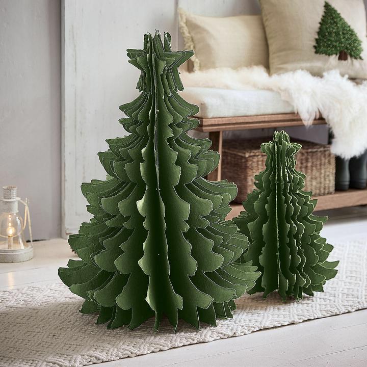 Actual product image Loberon Deco Tree Set of 2 Amuré green