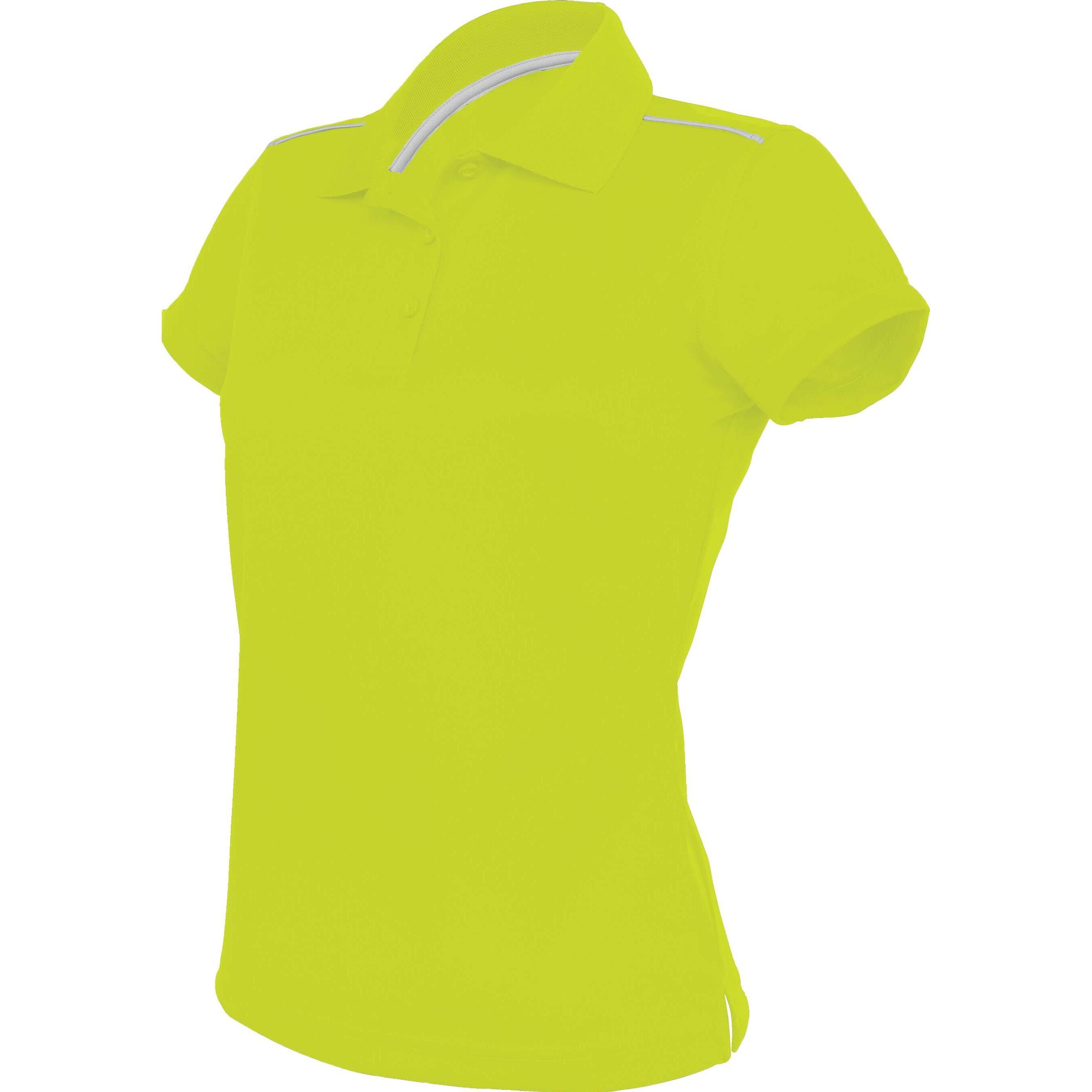 Thumbnail - Proact, Damen, Shirt, Damen Polo mit kurzen Ärmeln, Grün, (XXL)