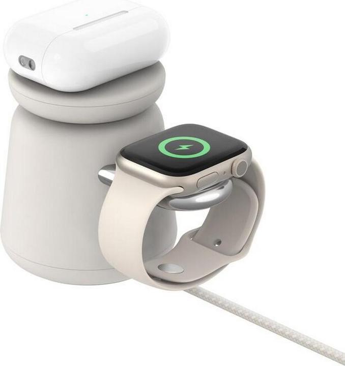 Actual product image Belkin BoostCharge Pro 2-in-1 Qi2 charging station (15 W)