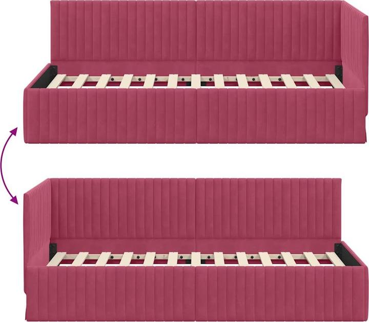 Immagine prodotto vidaXL Samtbettgestell (90 x 200 cm)