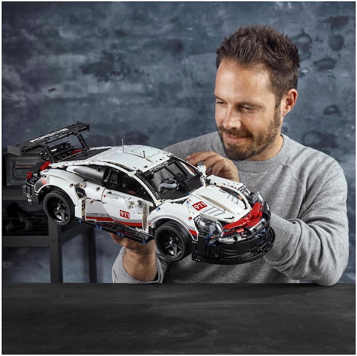 Productafbeelding LEGO Porsche 911 RSR (42096, LEGO Technic, LEGO Zeldzame Sets)