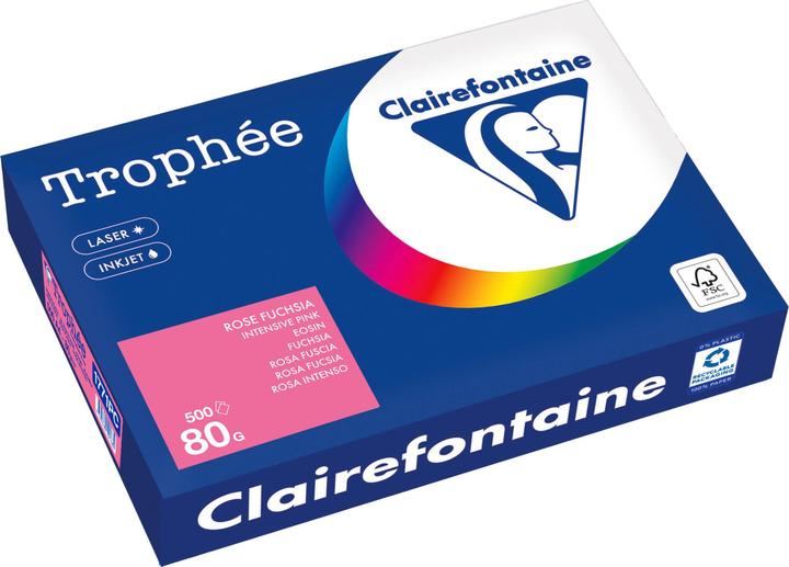 Actual product image Clairefontaine Universal paper Trophée coloured (A4, 500 Sheets, 80 g/m²)