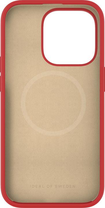 Actual product image iDeal Of Sweden Designer Magsafe Silicone Cover Red (Apple iPhone 14 Pro)