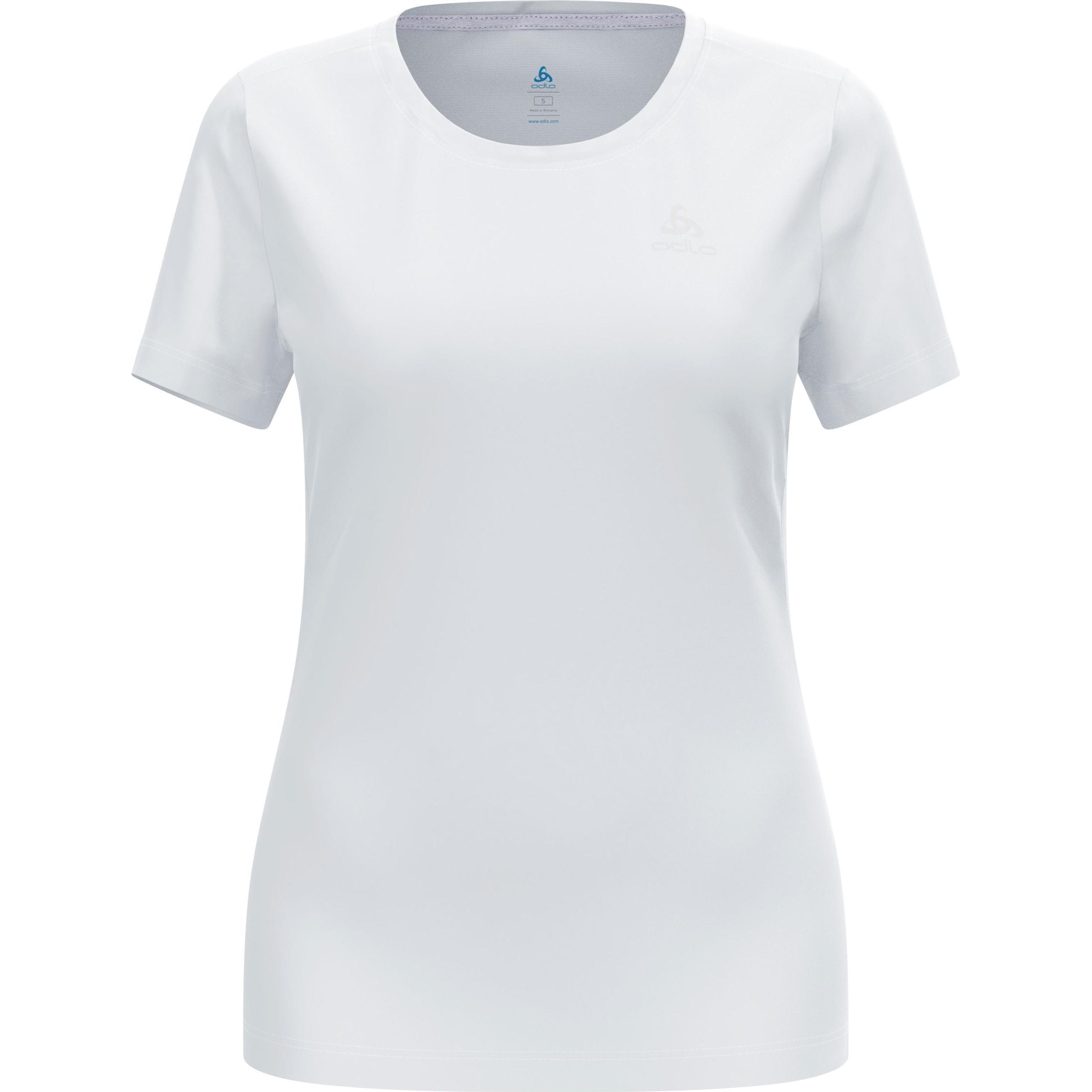 Odlo, Damen, Funktionsshirt, F-Dry T-Shirt (L), Weiss, L