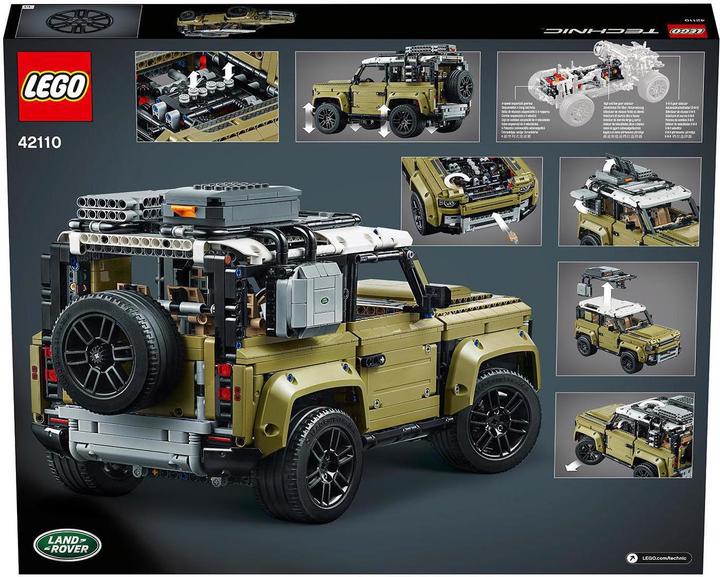 Image du produit LEGO Land Rover Defender (42110, LEGO Technic, LEGO difficiles à trouver)