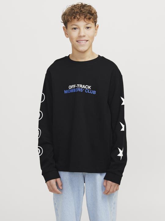 Actual product image Jack & Jones Jcoreflex Tee Ls Crew Neck Styd Aw Jnr (176)