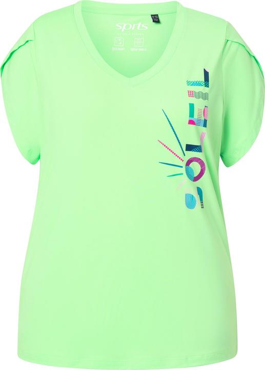 Actual product image Ulla Popken Quick Drying Soleil Graphic Tee (58)