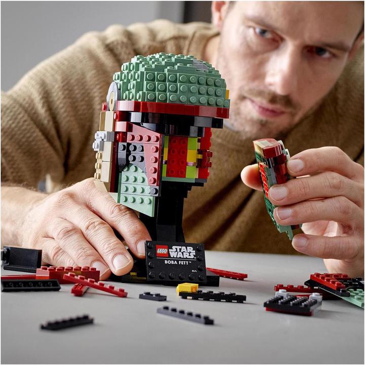 Actual product image LEGO Boba Fett Helmet (75277, LEGO Star Wars)
