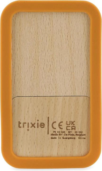 Immagine prodotto Trixie Baby Telefono per bambini in legno e silicone fox (MQ3) (Audio del baby monitor)