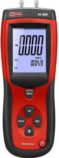 Image du produit RS PRO RS 8890 Manometer 138mBar, 2PSi