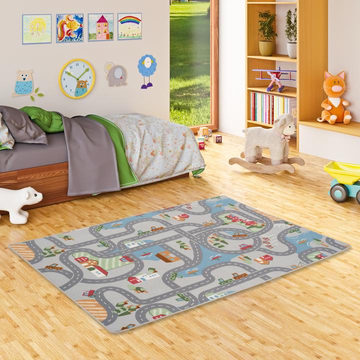 Produktbild Snapstyle Kinder Spiel Strassenteppich (160 x 200 cm)