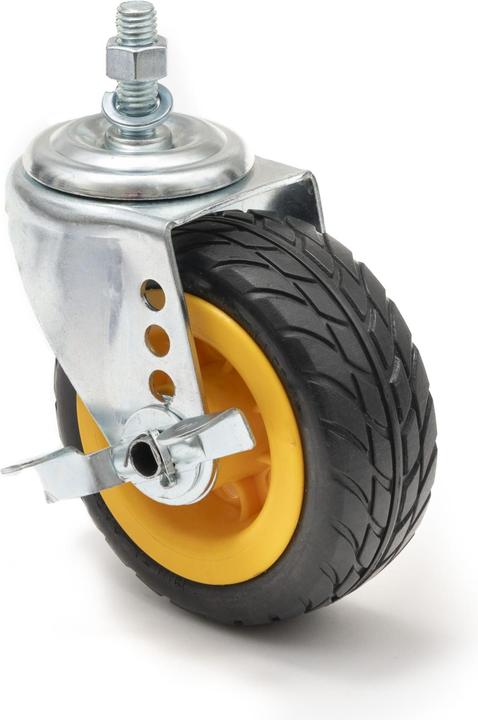 Actual product image RocknRoller Rock N Roller - RCSTR5X2 - 5x2 Ground Glider Caster with Brake (upgrade fits R8, R10)