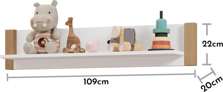 Produktbild Möbel-Eins Benita (109.5 x 20 x 22 cm)