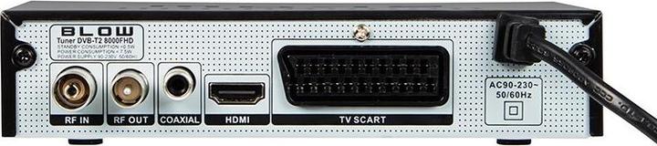 Actual product image Blow DVB-T2 8000FHD Premium Tuner