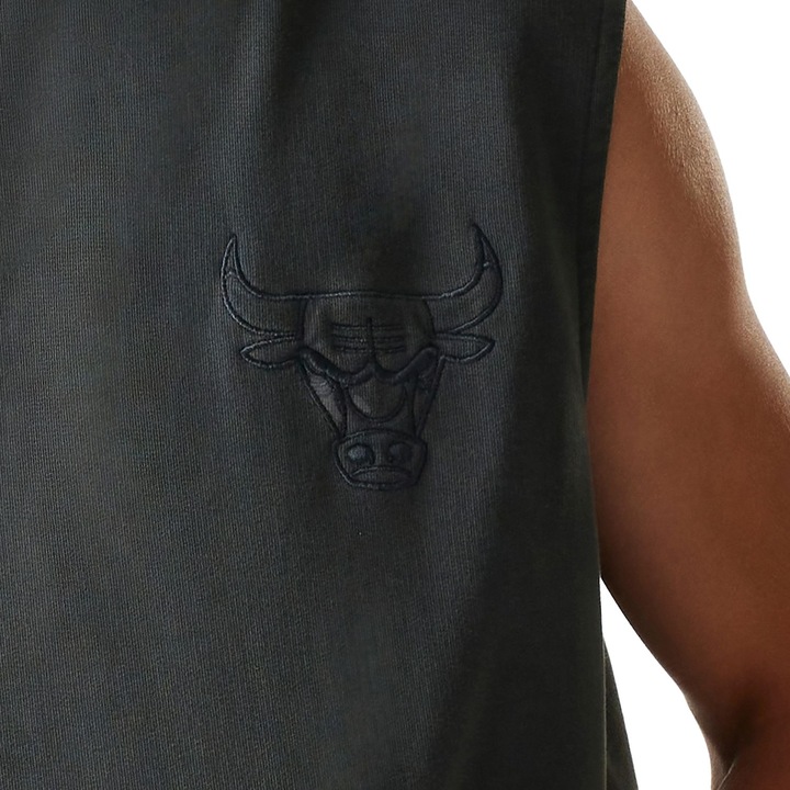 Immagine prodotto New Era Felpa senza maniche con cappuccio Chicago Bulls Washed (L)