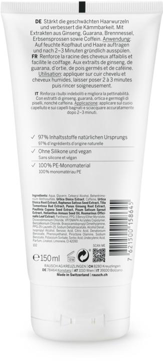 Produktbild Rausch Coffein-Conditioner mit Ginseng (150 ml)