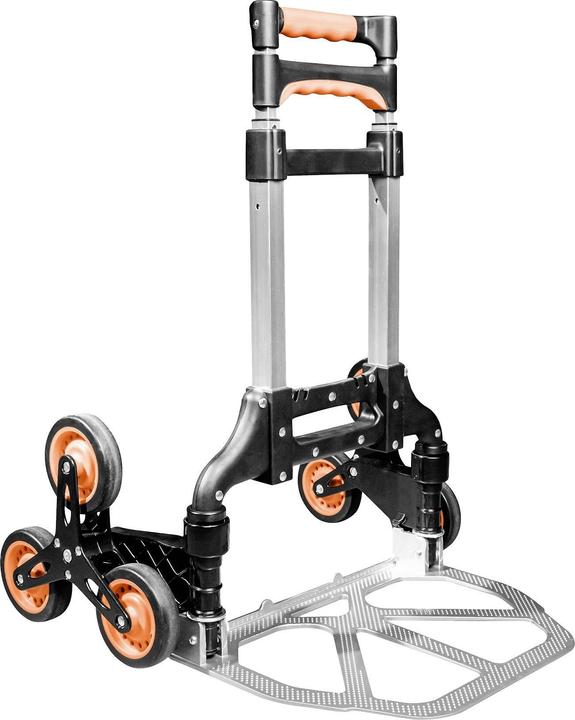 Immagine prodotto Mannesmann M00946 Carrello per scale pieghevole Acciaio, plastica Capacità di carico (max) (80 kg, 1)
