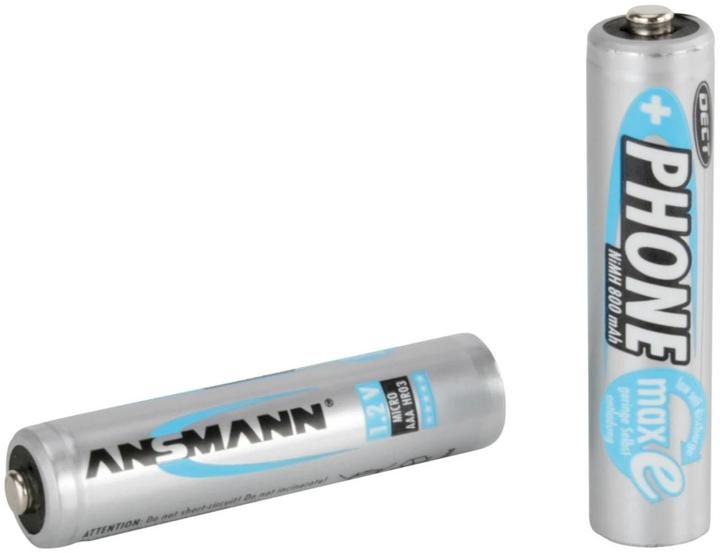 Image du produit Ansmann AAA (2 pcs, AAA / LR03 / Micro / R03 / AM4 / MN2400 / KR03, 800 mAh)