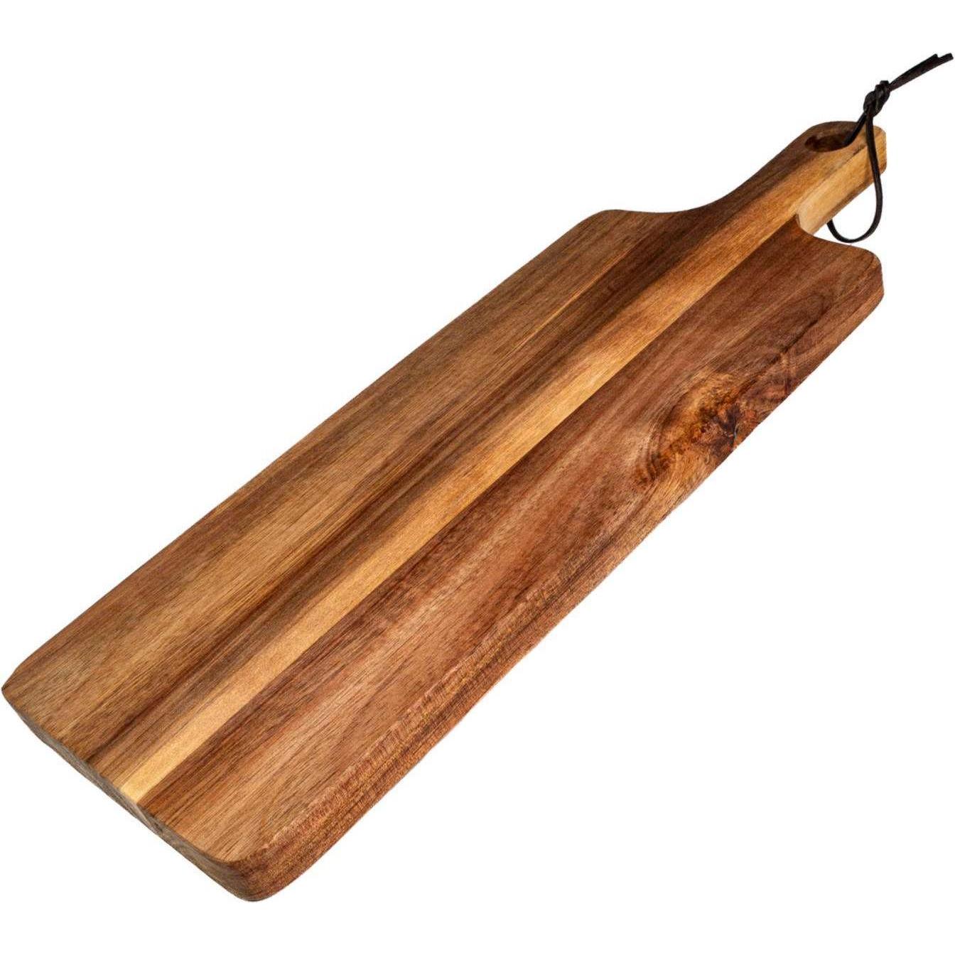Intirilife Schneidebrett aus Holz, Schneidebrett, Braun