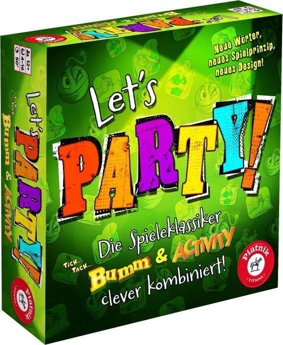 Produktbild Piatnik Let's Party Tick Tack Bumm Activity (Deutsch)