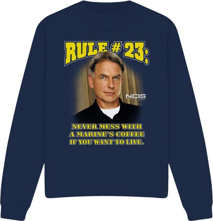 Actual product image Ncis Unisex Adult Rule 23 Sweatshirt (S)