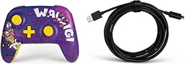 Image du produit PowerA Manette Switch sans fil améliorée - Waluigi (violet) (Switch)