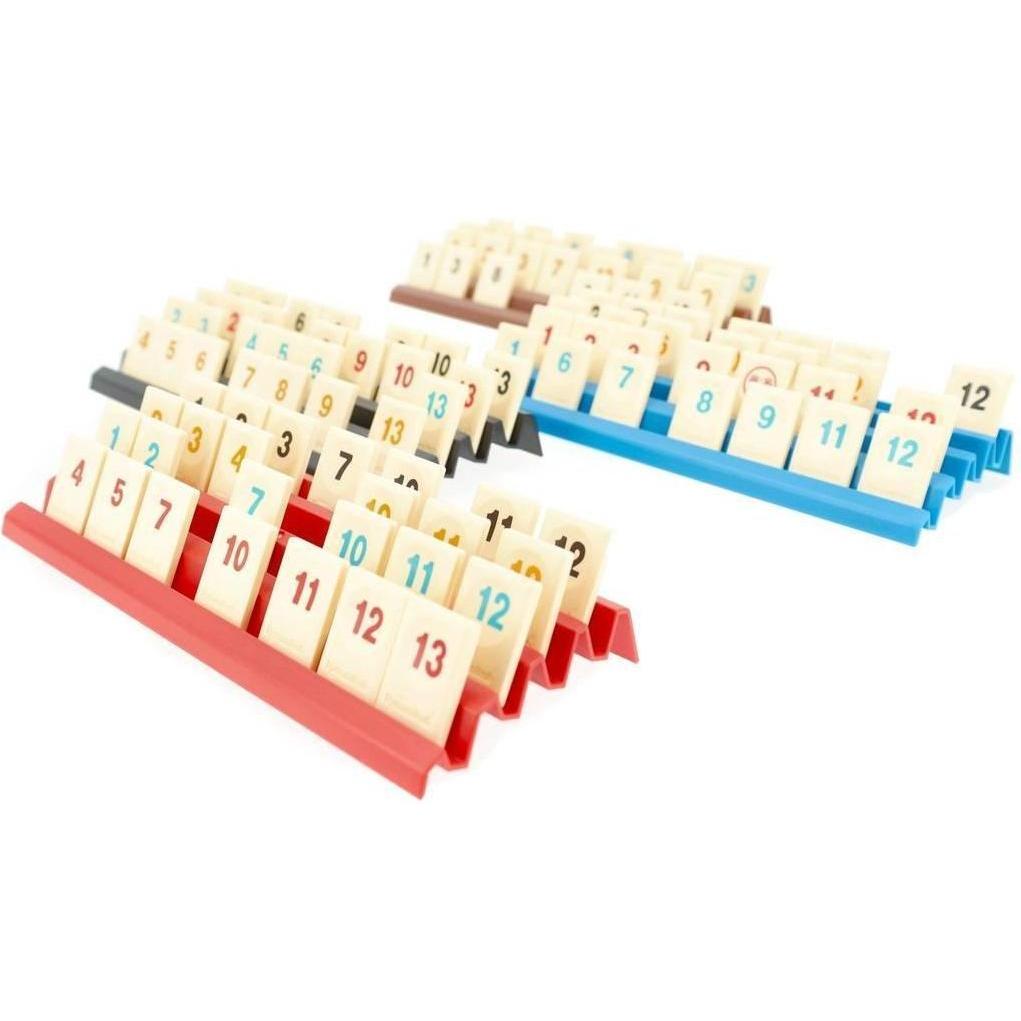 Feldherr 4er Set Ablagebretter aus Kunststoff für Rummikub – 4 Slots (Materiale sintetico)