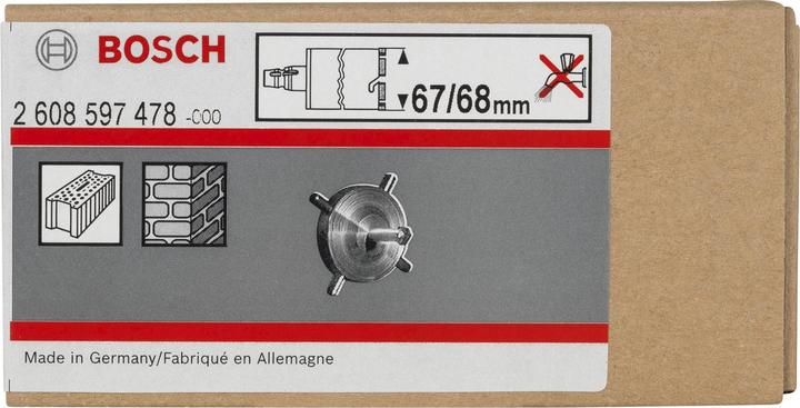 Actual product image Bosch Professional Zubehör Centring cross for dry drilling (68 mm)