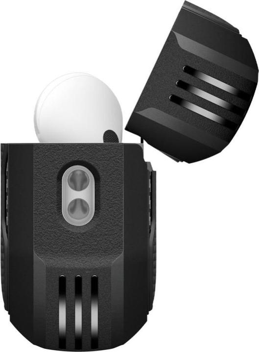 Actual product image Spigen - Core Armor - Apple AirPods Pro 3 - Matte Black (Headphone sleeve)