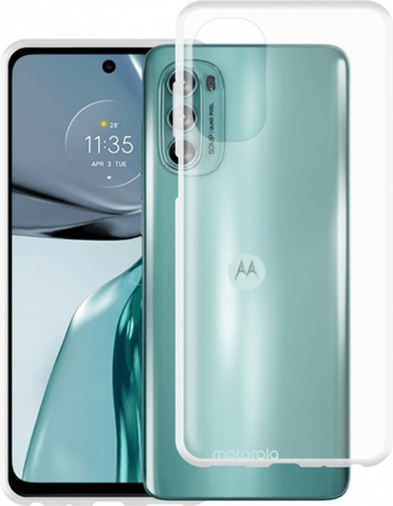Immagine prodotto Just in Case TPU Coperchio posteriore trasparente Motorola Moto G62 (Motorola Moto G62)