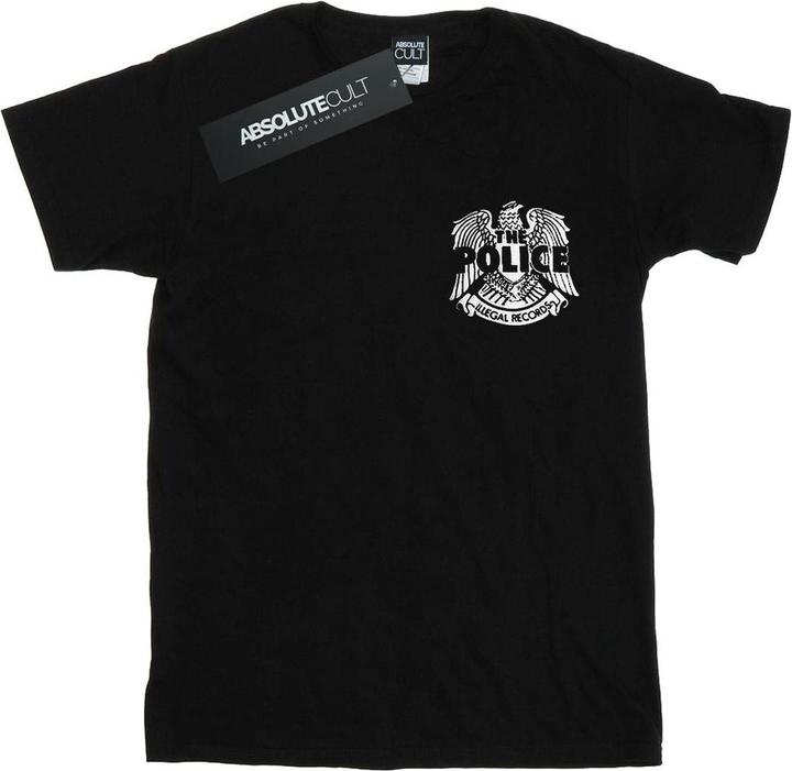 Produktbild The Police Illegal Records Eagle Chest TShirt (L)