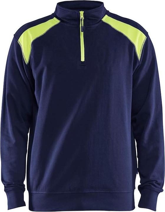 Navy, Neon Yellow